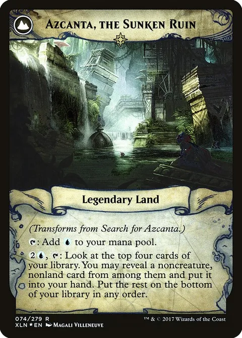 Search for Azcanta / Azcanta, the Sunken Ruin – Rückseite