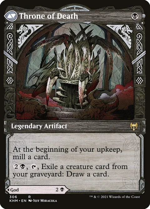 Egon, God of Death // Throne of Death – Rückseite