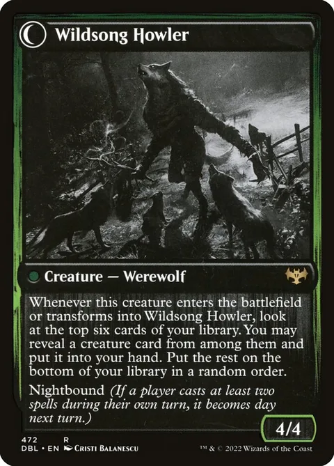 Howlpack Piper // Wildsong Howler – Rückseite