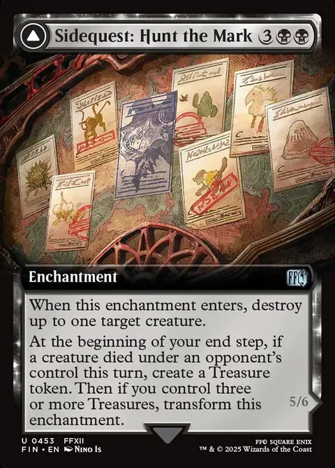 Sidequest: Hunt the Mark // Yiazmat, Ultimate Mark – Voorkant
