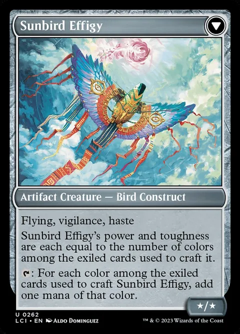Sunbird Standard // Sunbird Effigy – Rückseite
