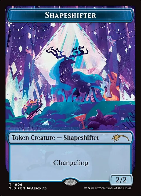 Shapeshifter Token (Blue 2/2)