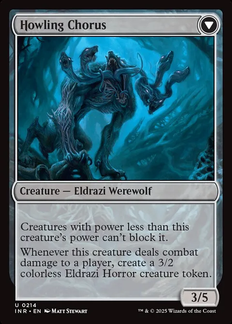 Shrill Howler / Howling Chorus – Rückseite