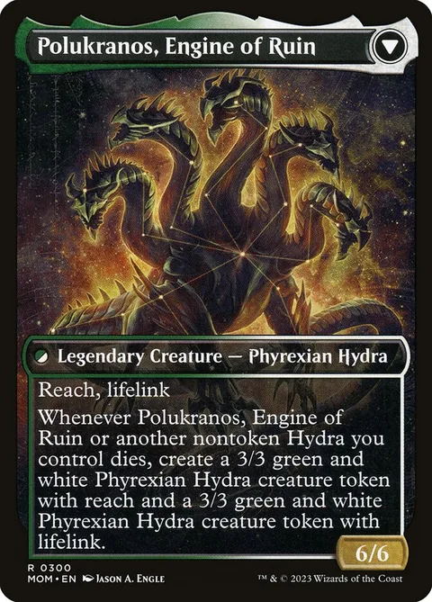 Polukranos Reborn // Polukranos, Engine of Ruin – Rückseite