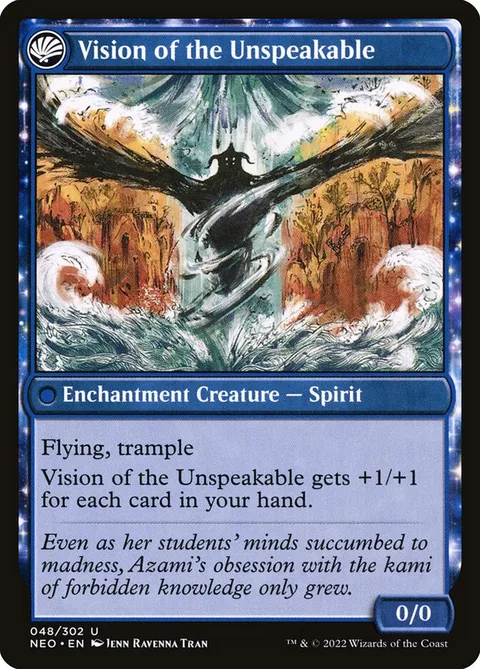 Behold the Unspeakable // Vision of the Unspeakable – Rückseite