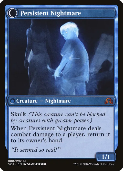 Startled Awake / Persistent Nightmare – Rückseite