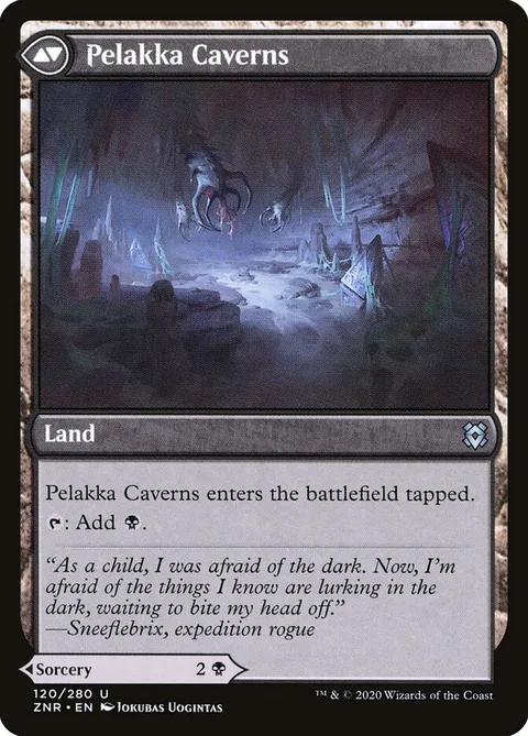 Pelakka Predation // Pelakka Caverns – Rückseite