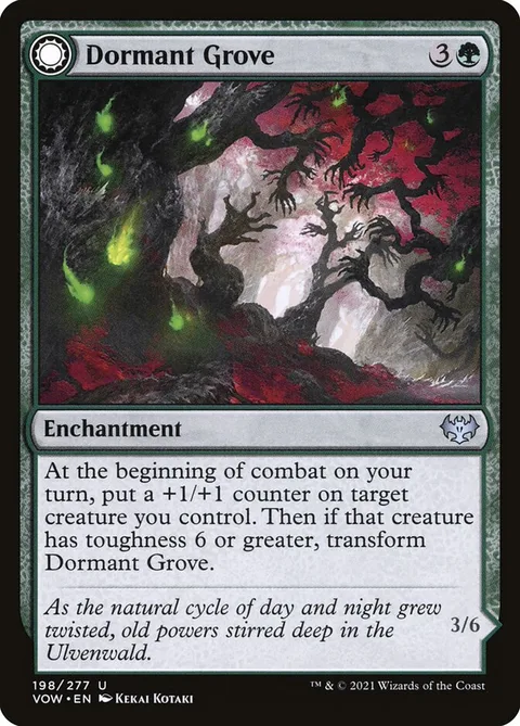 Dormant Grove // Gnarled Grovestrider – Vorderseite