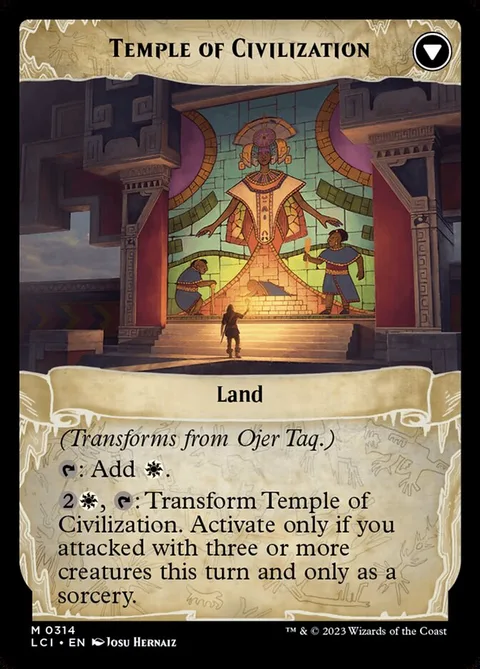 Ojer Taq, Deepest Foundation // Temple of Civilization – Rückseite