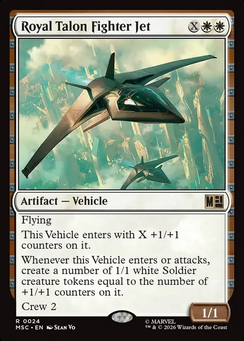 Royal Talon Fighter Jet