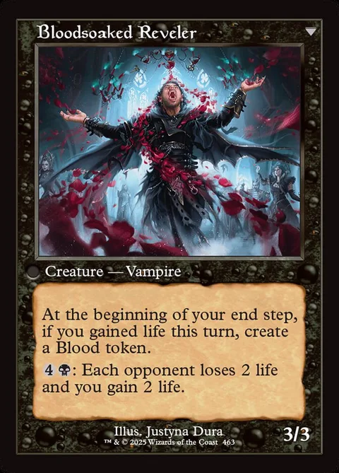 Restless Bloodseeker // Bloodsoaked Reveler – Rückseite
