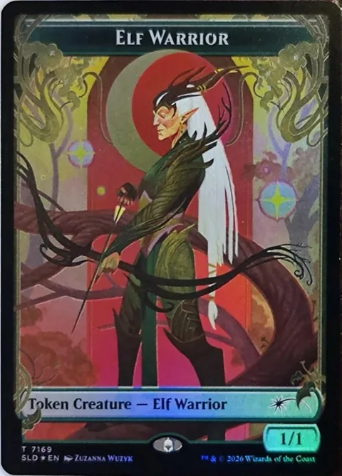 Elf Warrior Token (Green 1/1)