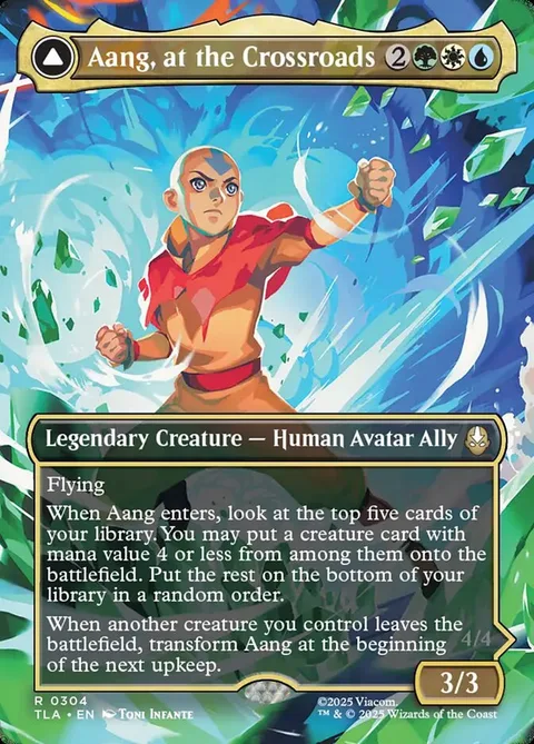 Aang, at the Crossroads // Aang, Destined Savior