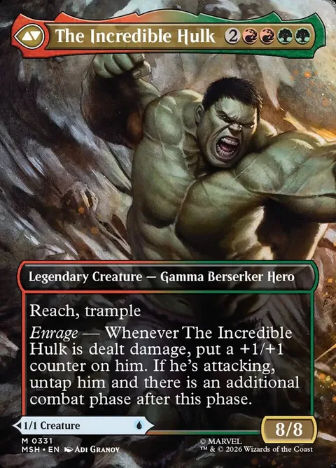 Bruce Banner // The Incredible Hulk – Rückseite