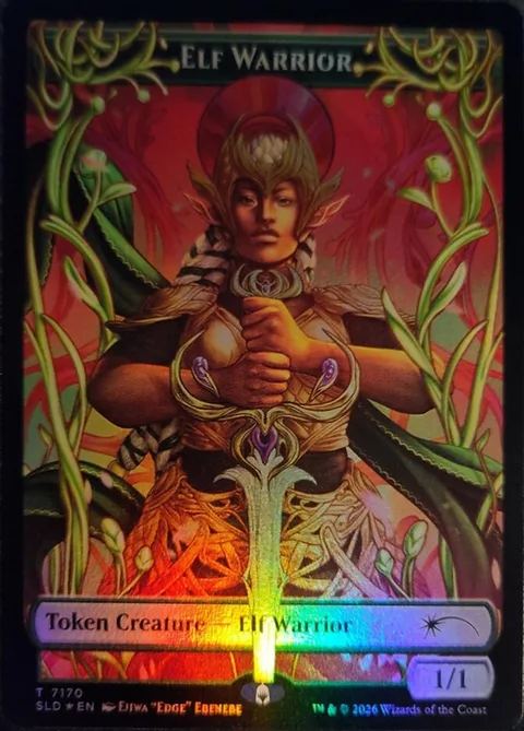 Elf Warrior Token (Green 1/1)