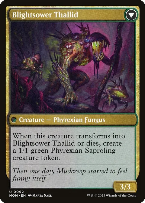 Blightreaper Thallid // Blightsower Thallid – Rückseite