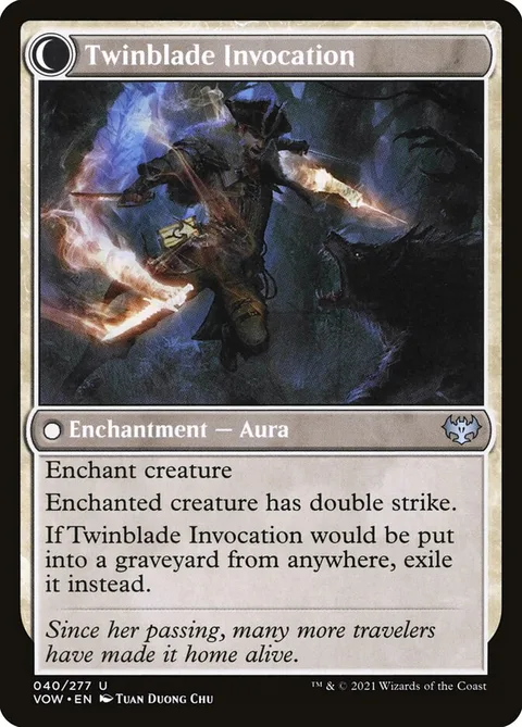 Twinblade Geist // Twinblade Invocation – Achterkant