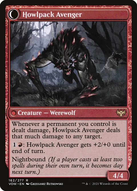 Ill-Tempered Loner // Howlpack Avenger – Rückseite