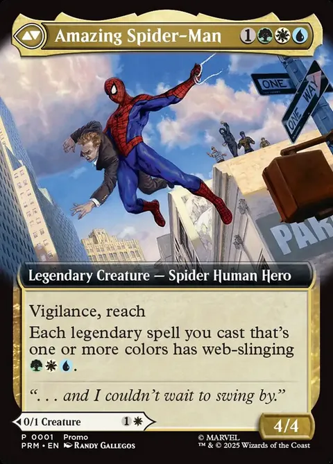 Peter Parker // Amazing Spider-Man – Rückseite