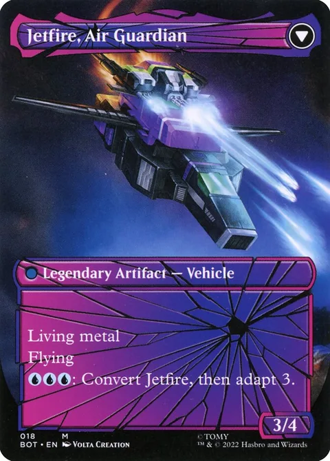 Jetfire, Ingenious Scientist // Jetfire, Air Guardian – Rückseite
