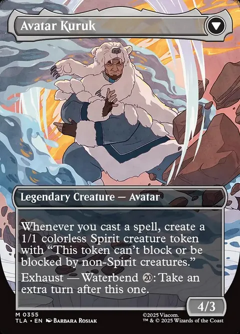 The Legend of Kuruk // Avatar Kuruk – Rückseite
