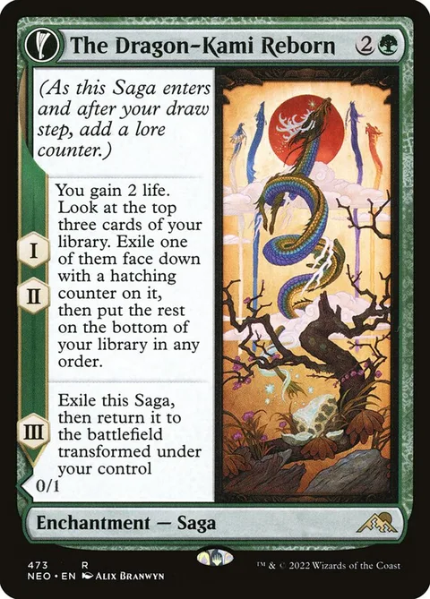 The Dragon-Kami Reborn // Dragon-Kami's Egg – Vorderseite
