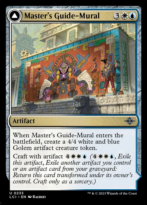 Master's Guide-Mural // Master's Manufactory – Vorderseite