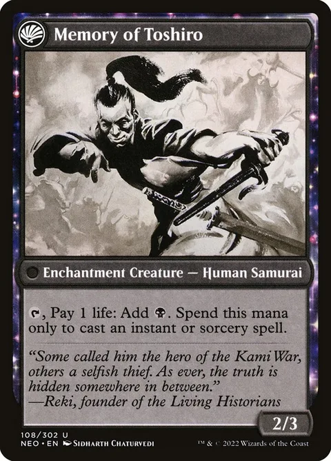 Life of Toshiro Umezawa // Memory of Toshiro – Rückseite