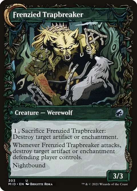 Outland Liberator // Frenzied Trapbreaker – Rückseite