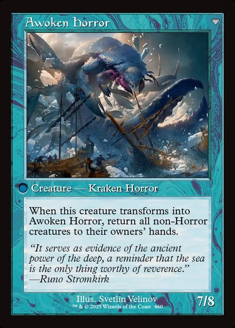 Thing in the Ice / Awoken Horror – Rückseite