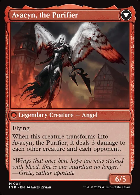 Archangel Avacyn / Avacyn, the Purifier – Rückseite