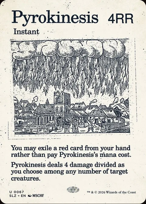 Pyrokinesis