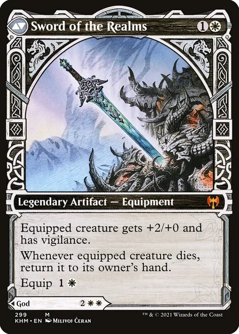 Halvar, God of Battle // Sword of the Realms – Rückseite