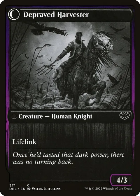Desperate Farmer // Depraved Harvester – Rückseite