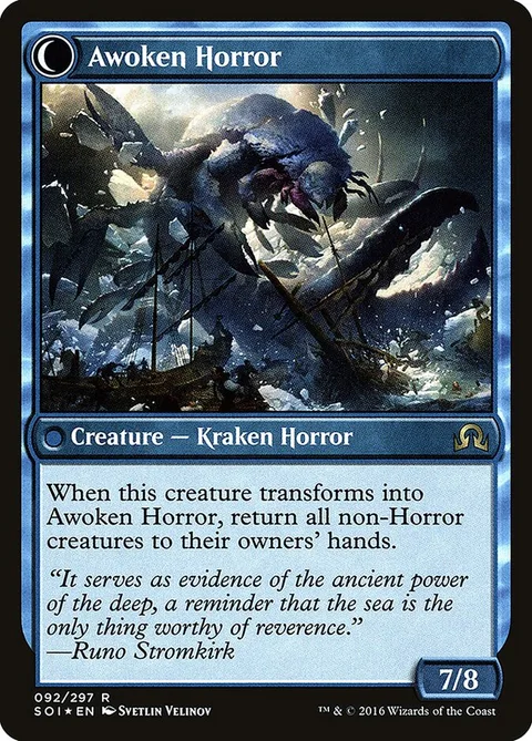 Thing in the Ice / Awoken Horror – Rückseite