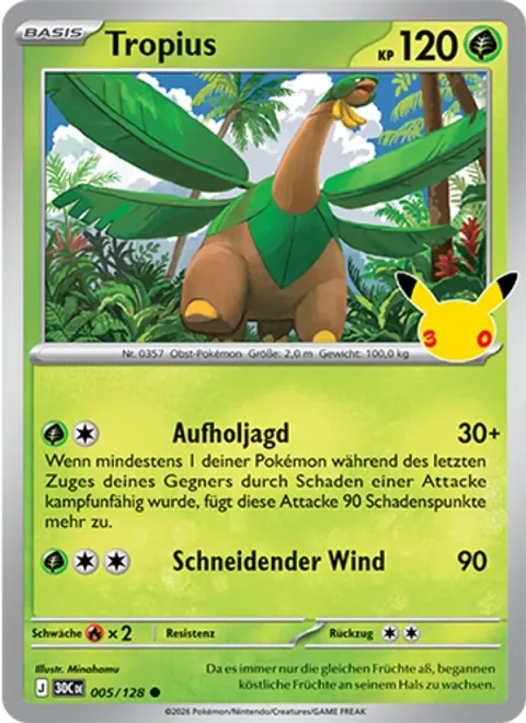Tropius [Rally Back | Cutting Wind]