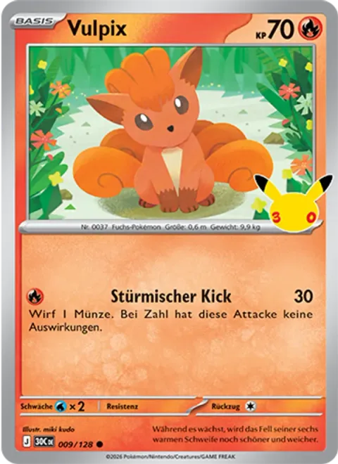 Vulpix [Wild Kick]