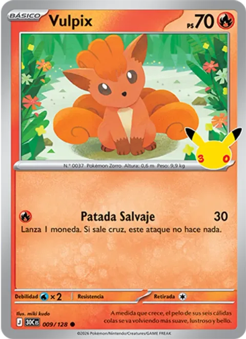 Vulpix [Wild Kick]