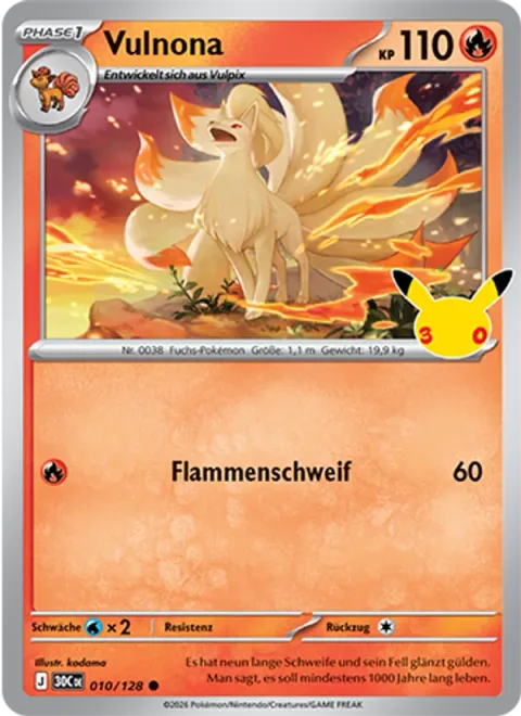Ninetales [Flame Tail | 30]