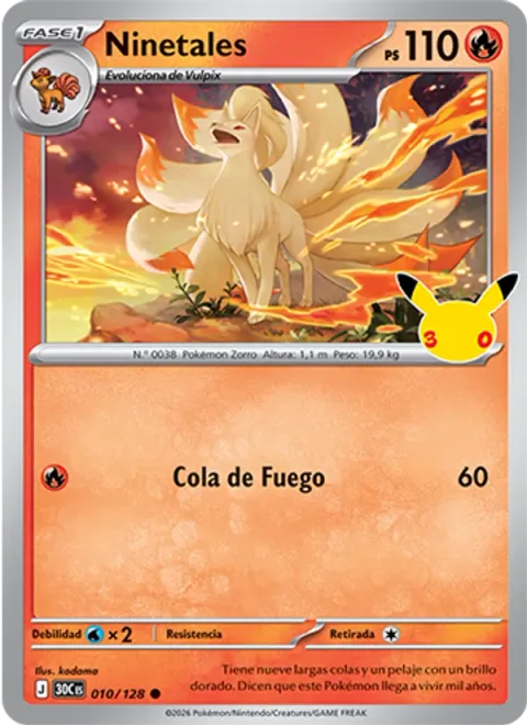 Ninetales [Flame Tail | 30]