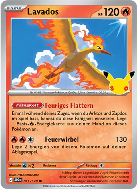 Moltres [Fiery Flapping | Fire Spin]