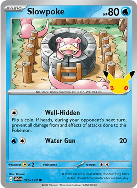 Slowpoke [Well-Hidden | Water Gun]