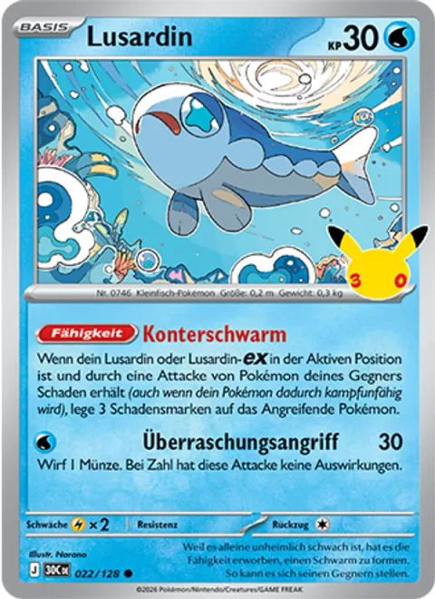 Wishiwashi [Counterattack Grouping | Surprise Attack]