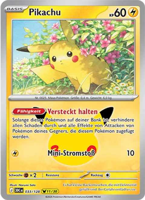 Pikachu [Keep Hidden | Tiny Charge]