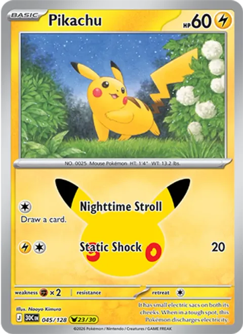 Pikachu [Nighttime Stroll | Static Shock]