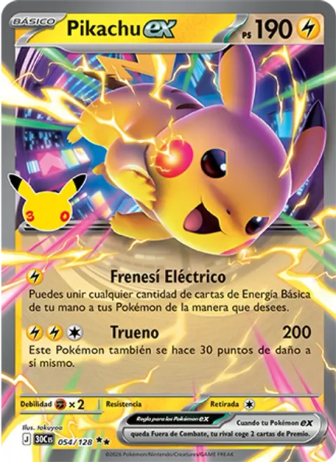 Pikachu ex [Zip-Zap Frenzy | Thunder]