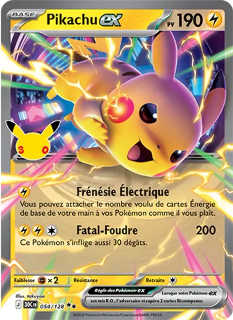 Pikachu ex [Zip-Zap Frenzy | Thunder]