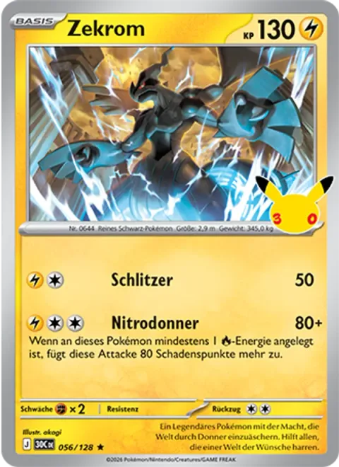 Zekrom [Slash | Nitro Thunder]