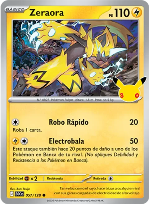 Zeraora [Rapid Draw | Electrobullet]