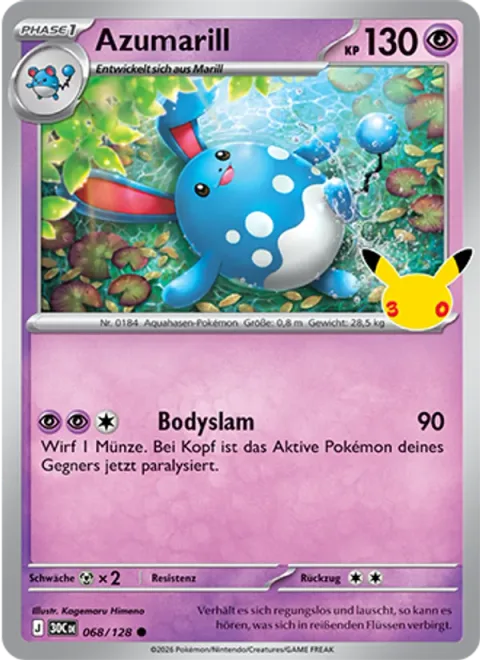 Azumarill [Body Slam]